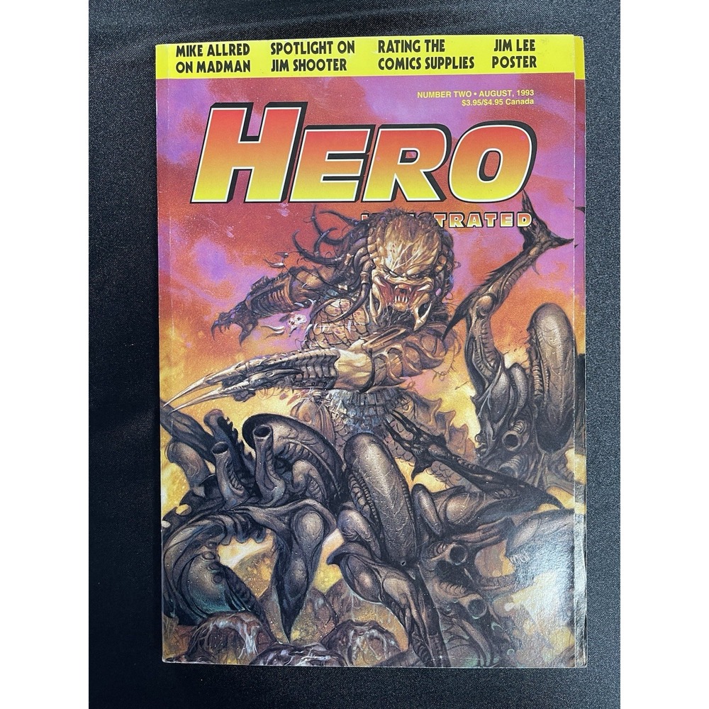 HERO ILLUSTRATED #2‎ (AUGUST 1993)